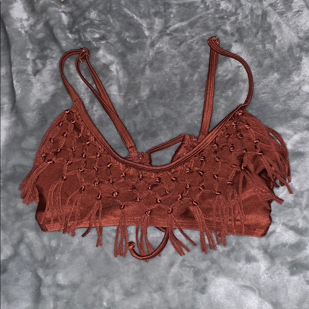 Swim suit top medium